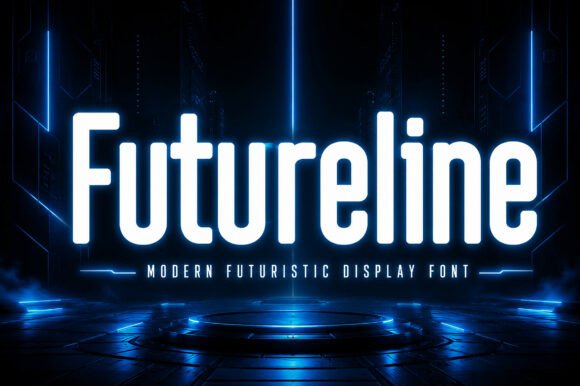 Futureline: A Sleek Futuristic Display Font for Bold Branding