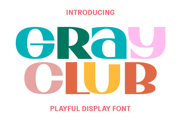 Gray Club Font: A Minimal, Charming Display Typeface for Small Businesses