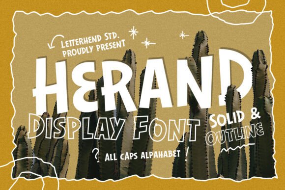 Herand: The Playful Handmade Font for Crafters