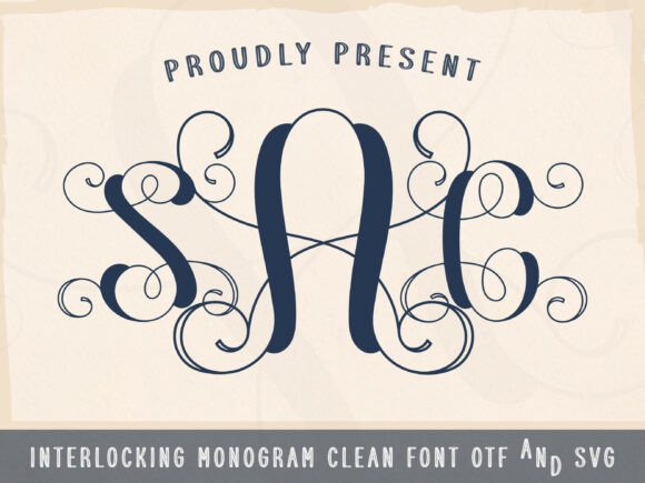 Interlocking Vine: A Display Font That Elevates Real Small Business Branding
