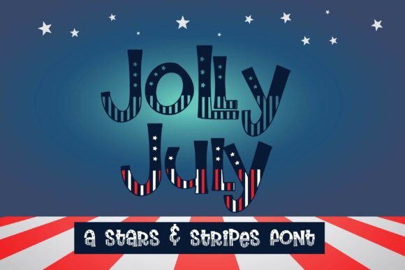 Jolly July Family: A Playful Display Typeface for Marketers