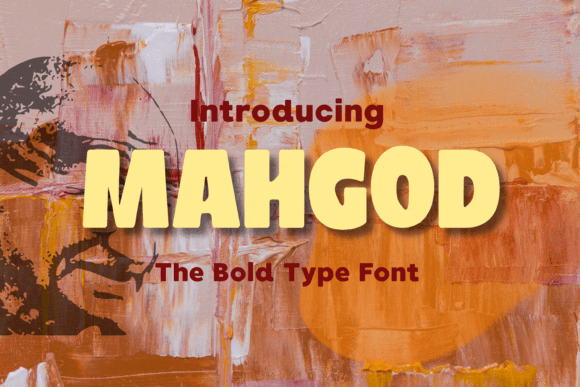 Mahgod: A Heavy Display Font for Bold Web Headlines