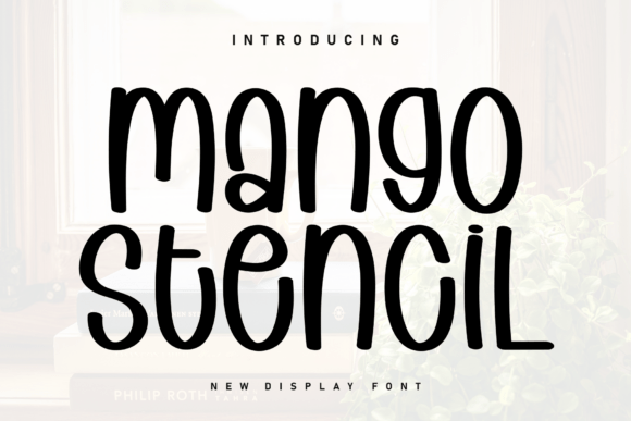 Mango Stencil: A Handwritten Font for Brand Identity
