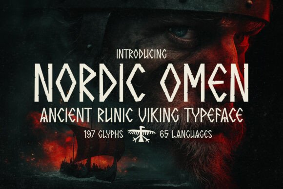 Nordic Omen: A Display Font for Bold Campaigns