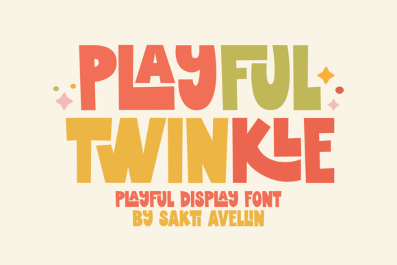 Playful Twinkle: A Display Font That Lifts Editorial Mood Without Losing Clarity