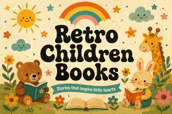 Retro Children Books Font: Vintage Charm for Web Design