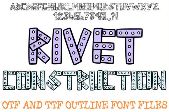 Rivet Construction Typeface for Scroll-Stopping Campaigns
