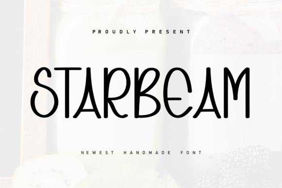 Seeing Starbeam Font on Real Handmade Products
