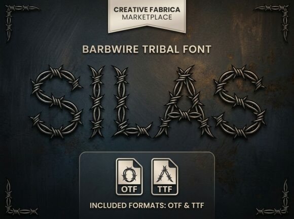 Silas: A Display Typeface That Cuts Through the Feed